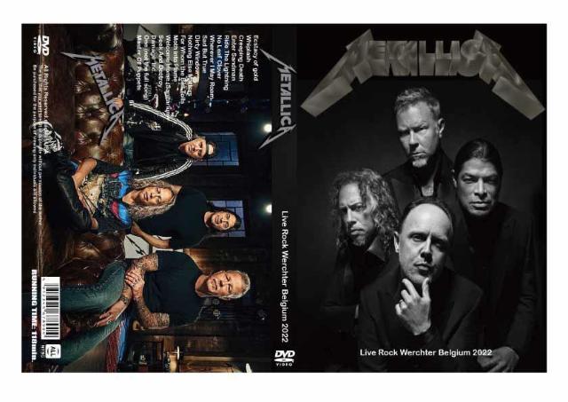 2022 ライブ!Metallica Live Rock Werchter Belgium 2022 メタリカ < CD/DVD/ビデオ  2022 ライブ!Metallica Live Rock Werchter Belgium 2022 メタリカ  < CD/DVD/ビデオの