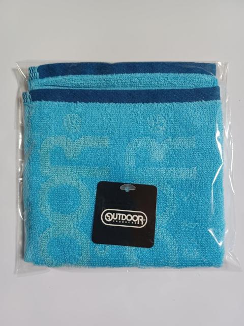 OUTDOOR ハンカチ 青 < 男性ファッション  OUTDOOR ハンカチ 青  < 男性ファッションの