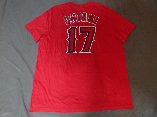 ナイキ製 MLB エンジェルス 大谷翔平 NO.17 ナンバーTシャツUS XXL < レジャー/スポーツ  ナイキ製 MLB エンジェルス 大谷翔平 NO.17 ナンバーTシャツUS XXL < レジャー/スポーツの