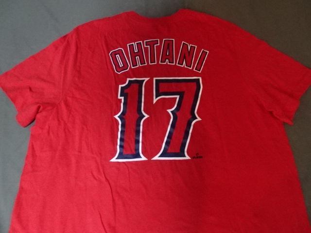 ナイキ製 MLB エンジェルス 大谷翔平 NO.17 ナンバーTシャツUS XXL < レジャー/スポーツ  ナイキ製 MLB エンジェルス 大谷翔平 NO.17 ナンバーTシャツUS XXL < レジャー/スポーツの