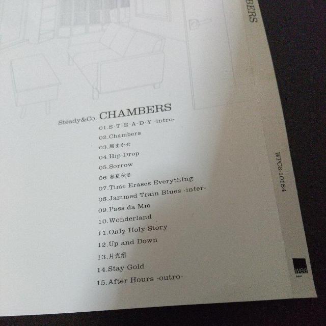 Steady&Co.wCHAMBERS(WPbg)x~Ju Kj  CD/DVD/rfI 