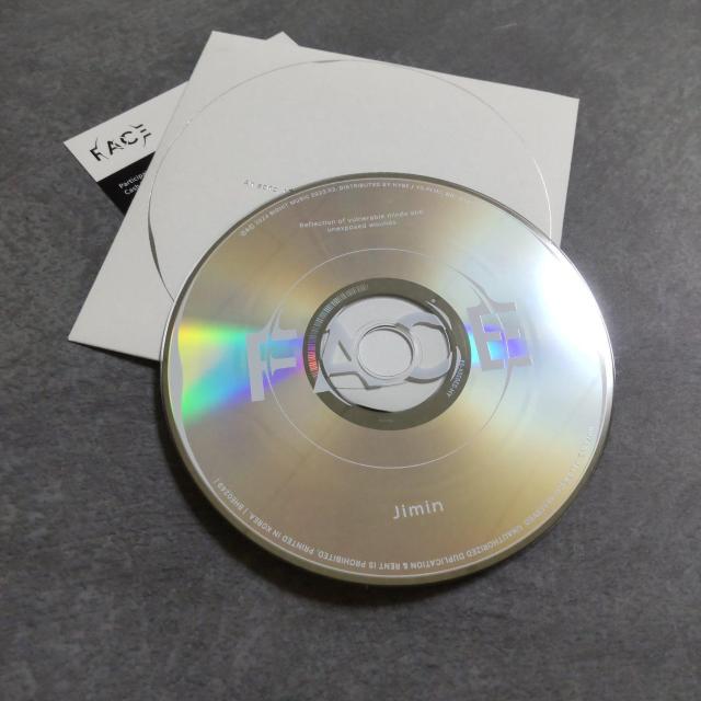 JIMIN'FACE'[Invisible Face ] CD̂ BTS heNc  ^gObY 