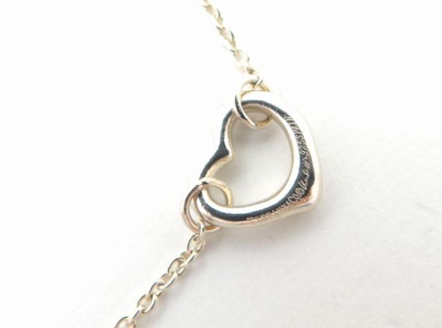 TIFFANY&CO. ティファニー オープンハート ブレスレット 17cm SV925<USED>【送料無料】 < ブランド  TIFFANY&CO. ティファニー オープンハート ブレスレット 17cm SV925<USED>【送料無料】 < ブランドの