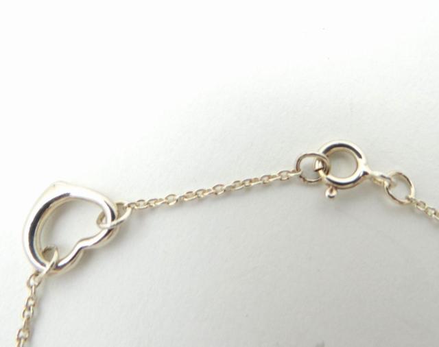 TIFFANY&CO. ティファニー オープンハート ブレスレット 17cm SV925<USED>【送料無料】 < ブランド  TIFFANY&CO. ティファニー オープンハート ブレスレット 17cm SV925<USED>【送料無料】 < ブランドの