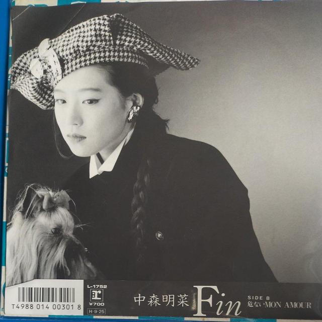 中森明菜 シングルレコード Fin < CD/DVD/ビデオ 中森明菜 シングルレコード Fin < CD/DVD/ビデオの