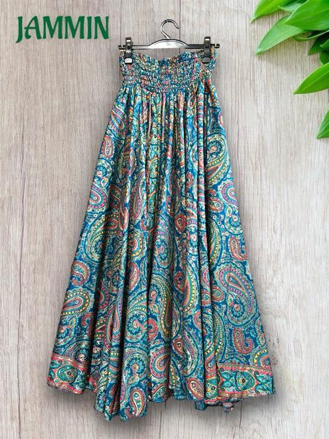 ペーズリー柄ワイドパンツ ヒッピー アジアン エスニック 個性派 フレアパンツ < 女性ファッション ペーズリー柄ワイドパンツ ヒッピー アジアン エスニック 個性派 フレアパンツ < 女性ファッションの