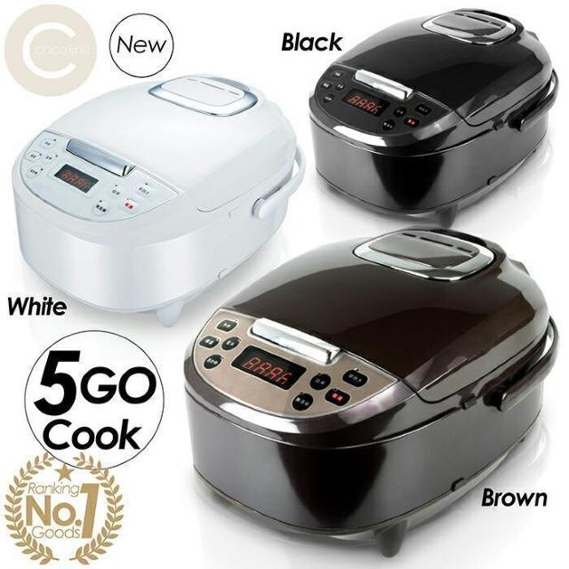 ★5合★ 炊飯器 シンプル 早炊き 玄米 お粥 炊飯 保温 ブラウン 他カラー有 < 家電/AV ★5合★ 炊飯器 シンプル 早炊き 玄米 お粥 炊飯 保温 ブラウン 他カラー有 < 家電/AVの