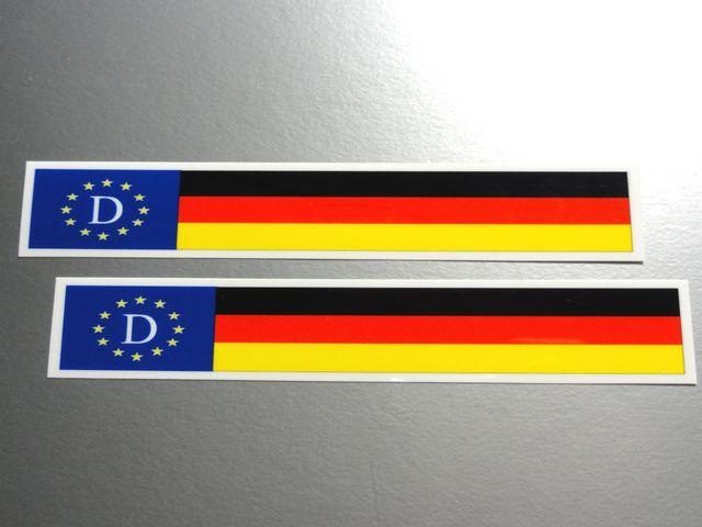 B ドイツ国旗バナーステッカー2枚set☆BMW に < 自動車/バイク B ドイツ国旗バナーステッカー2枚set☆BMW に < 自動車/バイク