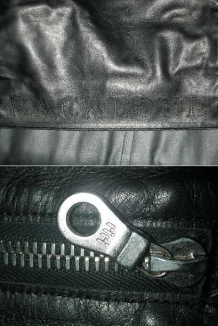 バックボーン ロゴパッチ レザー トートバッグ 美品 < ブランド  バックボーン ロゴパッチ レザー トートバッグ 美品 < ブランドの