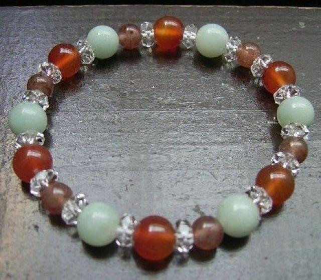 カーネリアンxアマゾナイトxモスコバイト < 女性アクセサリー/時計 カーネリアンxアマゾナイトxモスコバイト < 女性アクセサリー/時計の