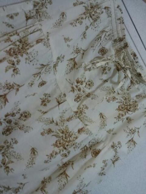 **B.L.U.E.* 草花模様 コットン*リネンSK AM < ブランド **B.L.U.E.* 草花模様 コットン*リネンSK AM < ブランドの