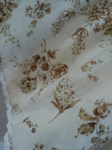 **B.L.U.E.* 草花模様 コットン*リネンSK AM < ブランド **B.L.U.E.* 草花模様 コットン*リネンSK AM < ブランドの