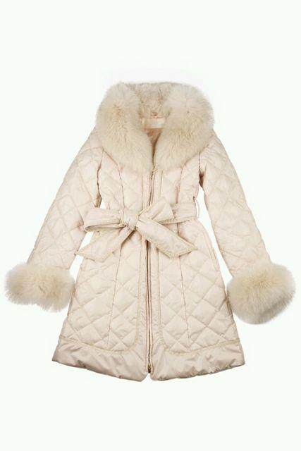 Rady☆フォックスファー☆キルティングダウンコート☆バニラベージュ☆新品同様 < ブランド Rady☆フォックスファー☆キルティングダウンコート☆バニラベージュ☆新品同様 < ブランドの