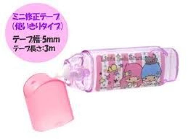 《New》リトルツインスターズ/キキララ★テープ幅5mm使いやすい・コンパクト*修正テープ < インテリア/ライフ 《New》リトルツインスターズ/キキララ★テープ幅5mm使いやすい・コンパクト*修正テープ < インテリア/ライフの
