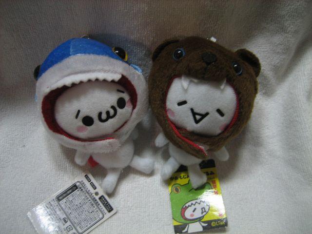 かおもじん 寄ぐるみ 猛獣猛魚マスコット 2種 < おもちゃ  かおもじん 寄ぐるみ 猛獣猛魚マスコット 2種  < おもちゃの