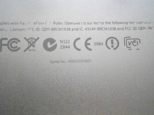 ★ジャンク品 Apple MacBook Pro 13インチ 通電確認 < PC本体/周辺機器  ★ジャンク品 Apple MacBook Pro 13インチ 通電確認 < PC本体/周辺機器の