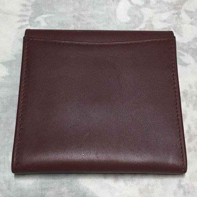 正規品 極美品 カルティエ スクエアレザーコインケース ボルドー ほぼ未使用 < ブランド  正規品 極美品 カルティエ スクエアレザーコインケース ボルドー ほぼ未使用 < ブランドの