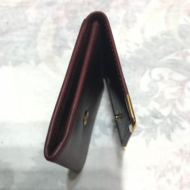 正規品 極美品 カルティエ スクエアレザーコインケース ボルドー ほぼ未使用 < ブランド  正規品 極美品 カルティエ スクエアレザーコインケース ボルドー ほぼ未使用 < ブランドの