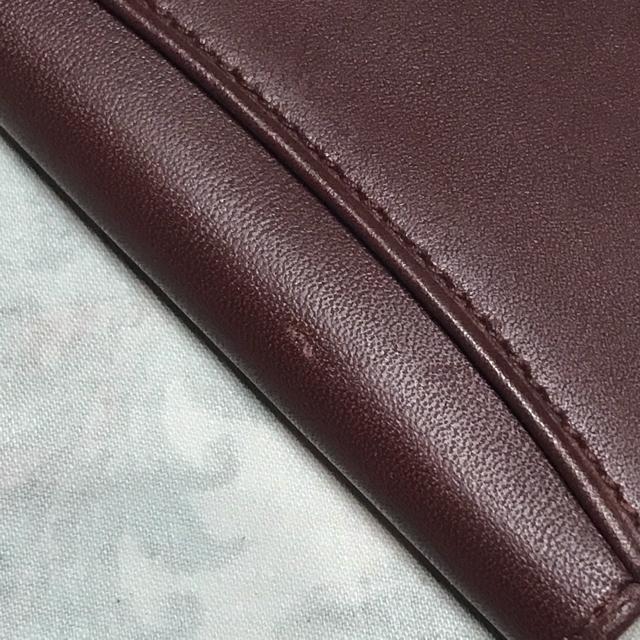 正規品 極美品 カルティエ スクエアレザーコインケース ボルドー ほぼ未使用 < ブランド  正規品 極美品 カルティエ スクエアレザーコインケース ボルドー ほぼ未使用 < ブランドの