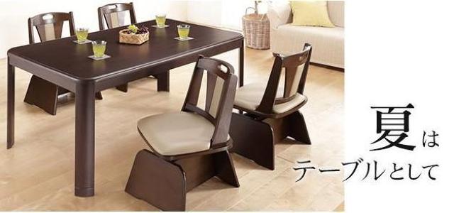 �y�p���t���t�@���ł����g�����I�z������ 6�_�Z�b�g150x90cm �_�C�j���O�e�[�u�� �p���t���q�[�^�[�@���ߋ@�\�t�� �� �C���e���A/���C�t�� 