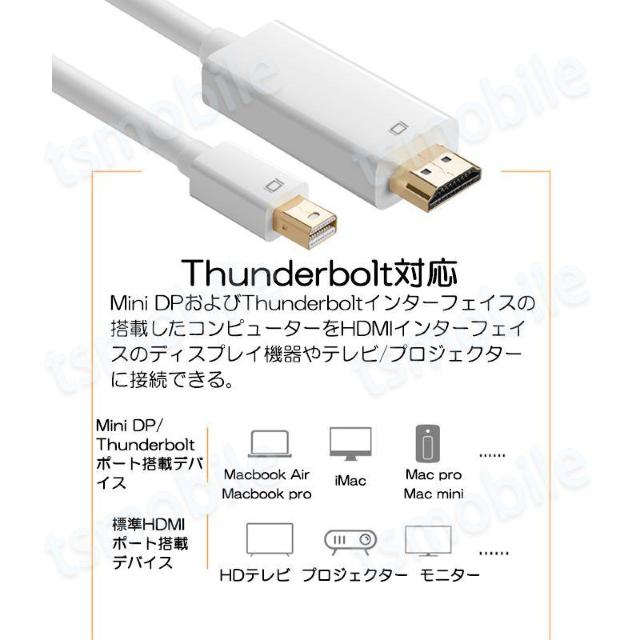 MiniDP to HDMI 4K ϊP[u 1.8  Ɠd/AV 