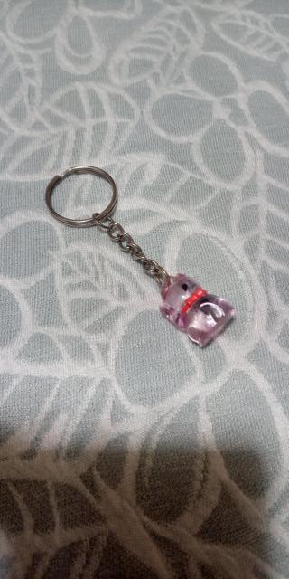 カラーストーンのストラップと招き猫のキーホルダーのセット < 女性ファッション  カラーストーンのストラップと招き猫のキーホルダーのセット < 女性ファッションの