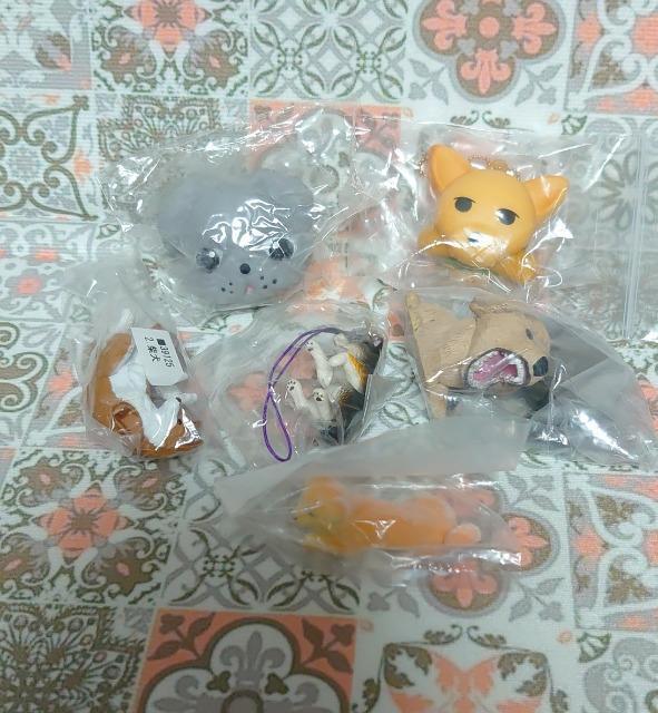 【定形外送料無料】ガチャガチャ○『犬』6点セット < ホビー 【定形外送料無料】ガチャガチャ○『犬』6点セット < ホビーの