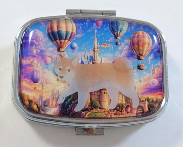 柴犬ハンドメイドピルケース*かわいい薬入れ  かわいい小物入れ  かわいいアクセサリーケース   柴犬グッズ  柴犬アクセサリー < 女性ファッション  柴犬ハンドメイドピルケース*かわいい薬入れ  かわいい小物入れ  かわいいアクセサリーケース   柴犬グッズ  柴犬アクセサリー  < 女性ファッションの