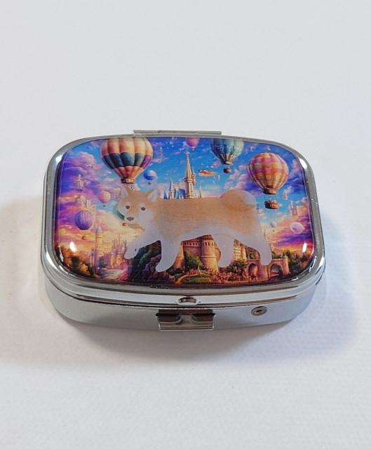 柴犬ハンドメイドピルケース*かわいい薬入れ  かわいい小物入れ  かわいいアクセサリーケース   柴犬グッズ  柴犬アクセサリー < 女性ファッション  柴犬ハンドメイドピルケース*かわいい薬入れ  かわいい小物入れ  かわいいアクセサリーケース   柴犬グッズ  柴犬アクセサリー < 女性ファッションの