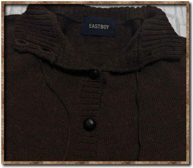 イーストボーイ リボン付きアルパカニット 濃茶 < ブランド イーストボーイ リボン付きアルパカニット 濃茶 < ブランドの