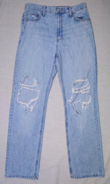 美品★ユニクロ★W78cm★ストレートハイライズジーンズ★ダメージデニム★メンズデニム★UNIQLO★レディースデニム★送料無料 < 男性ファッション 美品★ユニクロ★W78cm★ストレートハイライズジーンズ★ダメージデニム★メンズデニム★UNIQLO★レディースデニム★送料無料 < 男性ファッションの