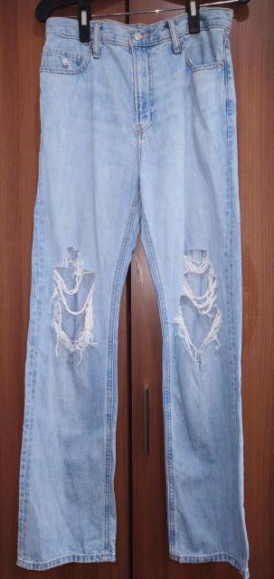 美品★ユニクロ★W78cm★ストレートハイライズジーンズ★ダメージデニム★メンズデニム★UNIQLO★レディースデニム★送料無料 < 男性ファッション 美品★ユニクロ★W78cm★ストレートハイライズジーンズ★ダメージデニム★メンズデニム★UNIQLO★レディースデニム★送料無料 < 男性ファッションの