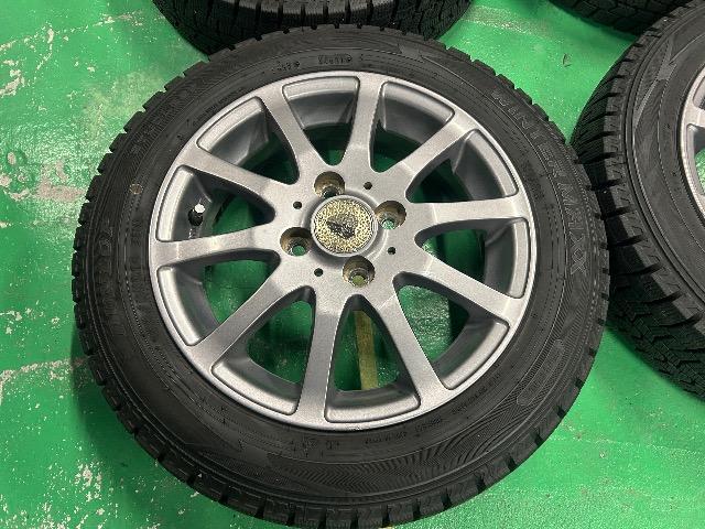 0092438)���Y���ÃX�^�b�h���X�^�C���_�����b�v�E�B���^�[�}�b�N�X4�{�y�����ԗp�A���~�z�C�[���Z�b�g155/65R14�������� �� ������/�o�C�N