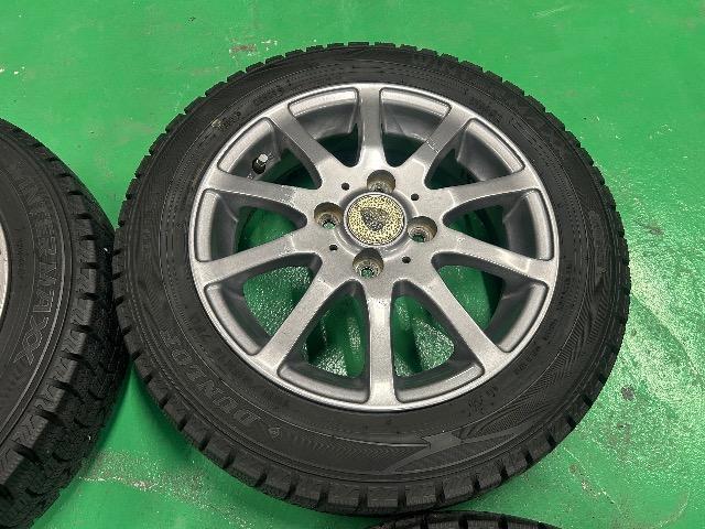 0092438)���Y���ÃX�^�b�h���X�^�C���_�����b�v�E�B���^�[�}�b�N�X4�{�y�����ԗp�A���~�z�C�[���Z�b�g155/65R14�������� �� ������/�o�C�N