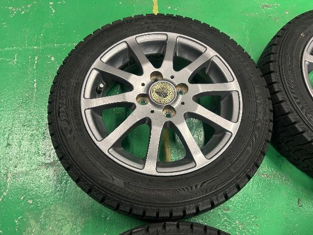 0092438)���Y���ÃX�^�b�h���X�^�C���_�����b�v�E�B���^�[�}�b�N�X4�{�y�����ԗp�A���~�z�C�[���Z�b�g155/65R14�������� �� ������/�o�C�N