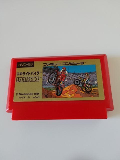 FC エキサイトバイク HVC-EB 1984年製 カセットのみ 中古品 < ゲーム本体/ソフト FC エキサイトバイク HVC-EB 1984年製 カセットのみ 中古品 < ゲーム本体/ソフトの