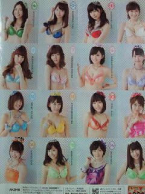 AKB48 新 神7 水着 ビキニ マウスパッド グラビア インタビュー 記事 週プレ < タレントグッズ  AKB48 新 神7 水着 ビキニ マウスパッド グラビア インタビュー 記事 週プレ < タレントグッズの