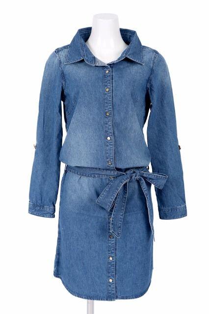 Rady☆大人気レア☆デニムシャツワンピ☆ブルー☆S☆新品タグ付き < ブランド Rady☆大人気レア☆デニムシャツワンピ☆ブルー☆S☆新品タグ付き < ブランドの