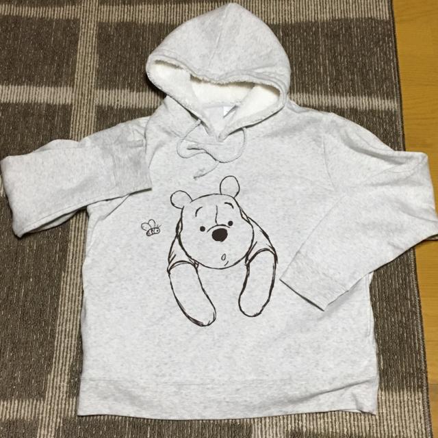 ベルメゾン×ディズニー・前後プーさんスウェットパーカー < ブランド ベルメゾン×ディズニー・前後プーさんスウェットパーカー < ブランドの