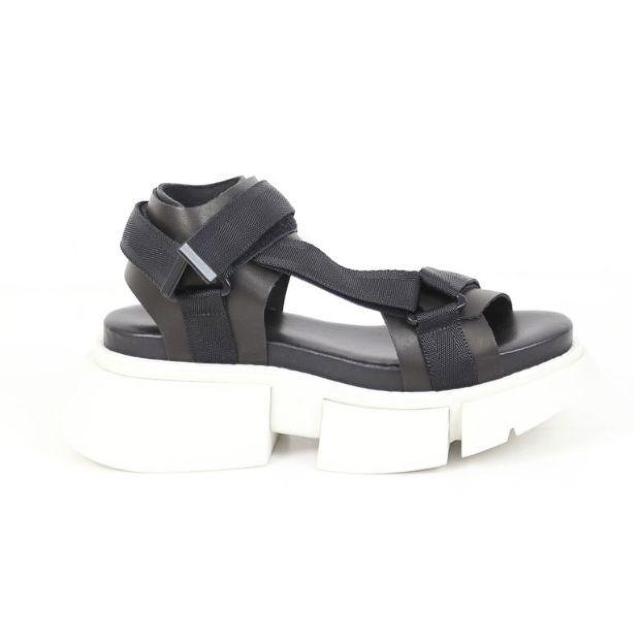 ViJULIUSEX  COWSKINPOLYSTRAPOVER SANDAL JEXLXgbvI[o[T_2  uh 