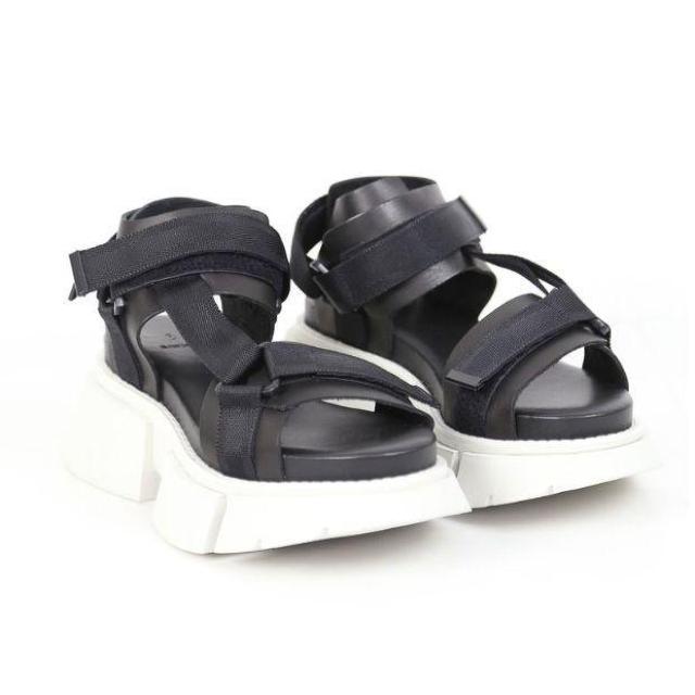 ViJULIUSEX  COWSKINPOLYSTRAPOVER SANDAL JEXLXgbvI[o[T_2  uh 
