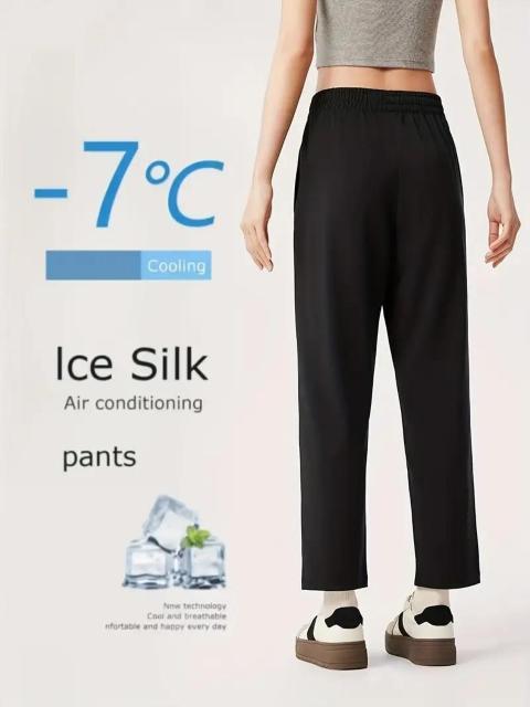 超お買い得1290円★夏用レディースパンツ、通気性抜群の軽量ジョガーパンツ ドローストリング&ストレッチウエスト付き日本サイズL < 女性ファッション  超お買い得1290円★夏用レディースパンツ、通気性抜群の軽量ジョガーパンツ ドローストリング&ストレッチウエスト付き日本サイズL < 女性ファッションの