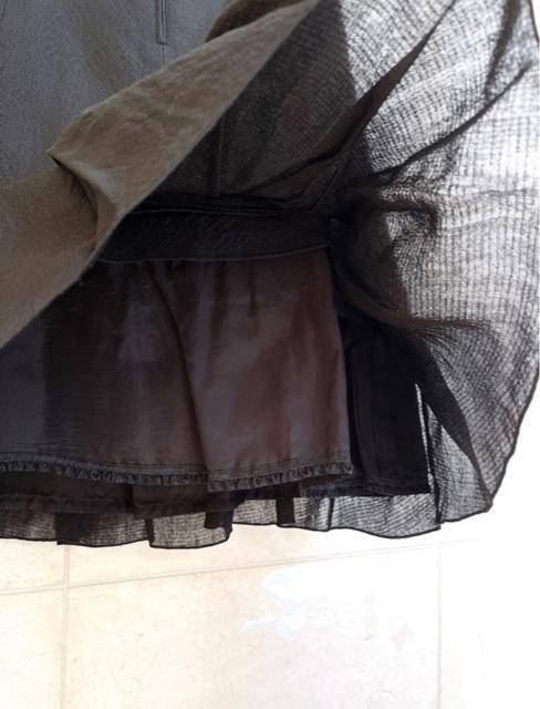 美品 デイジーリン フォクシー ラッフル ワンピース ブラック 38 < ブランド 美品 デイジーリン フォクシー ラッフル ワンピース ブラック 38 < ブランドの