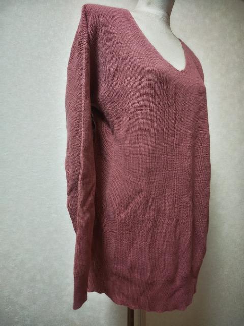 ★大きいサイズ★Vネックリブ編みニット★3L★ < 女性ファッション ★大きいサイズ★Vネックリブ編みニット★3L★ < 女性ファッションの