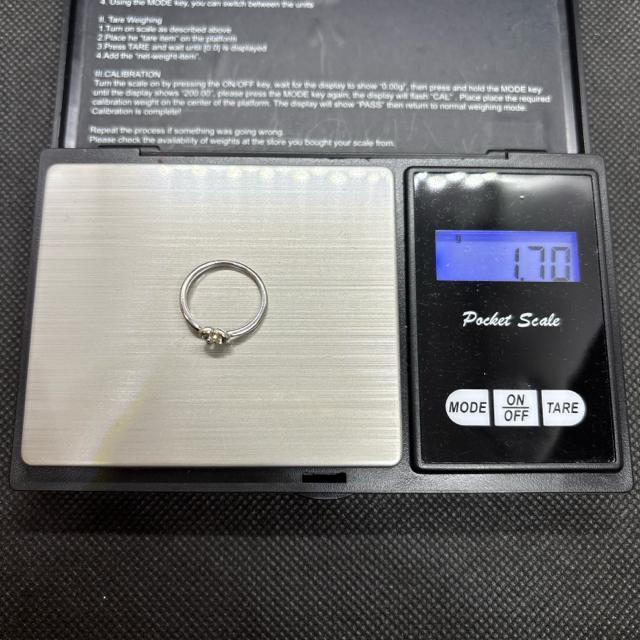 ���� K18WG �z���C�g�S�[���h 0.05 �_�C�������h �����O �w�� 6�� �� �����A�N�Z�T���[/���v�� 