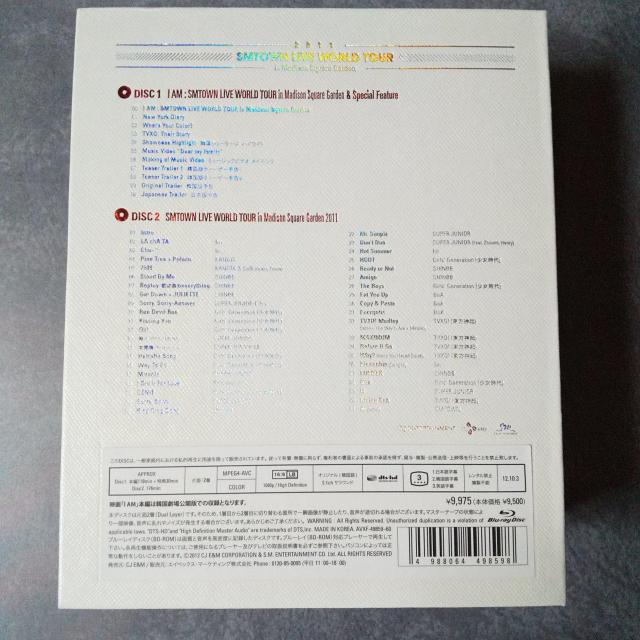 I AMCuDISCtRv[gBlu-ray BOXSMTOWN  CD/DVD/rfI 