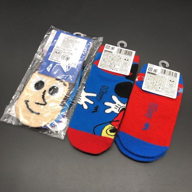 即決 Disney ディズニー ソックス 靴下 3足 まとめ売り < キッズ/ベビー  即決 Disney ディズニー ソックス 靴下 3足 まとめ売り < キッズ/ベビーの