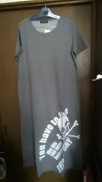 新品*スカル*Tシャツワンピース < 女性ファッション  新品*スカル*Tシャツワンピース < 女性ファッションの