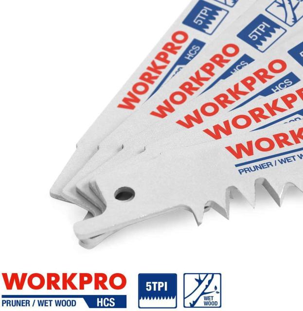 WORKPRO レシプロソー替刃 電気のこぎり替え刃 230mm 5本組 < ペット/手芸/園芸  WORKPRO レシプロソー替刃 電気のこぎり替え刃 230mm 5本組 < ペット/手芸/園芸の