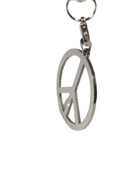 ピースマーク モチーフ シルバー ステンレス 携帯ストラップ スマホカバー アンドロイド iPhone 魔除け < 家電/AV  ピースマーク モチーフ シルバー ステンレス 携帯ストラップ スマホカバー アンドロイド iPhone 魔除け < 家電/AVの